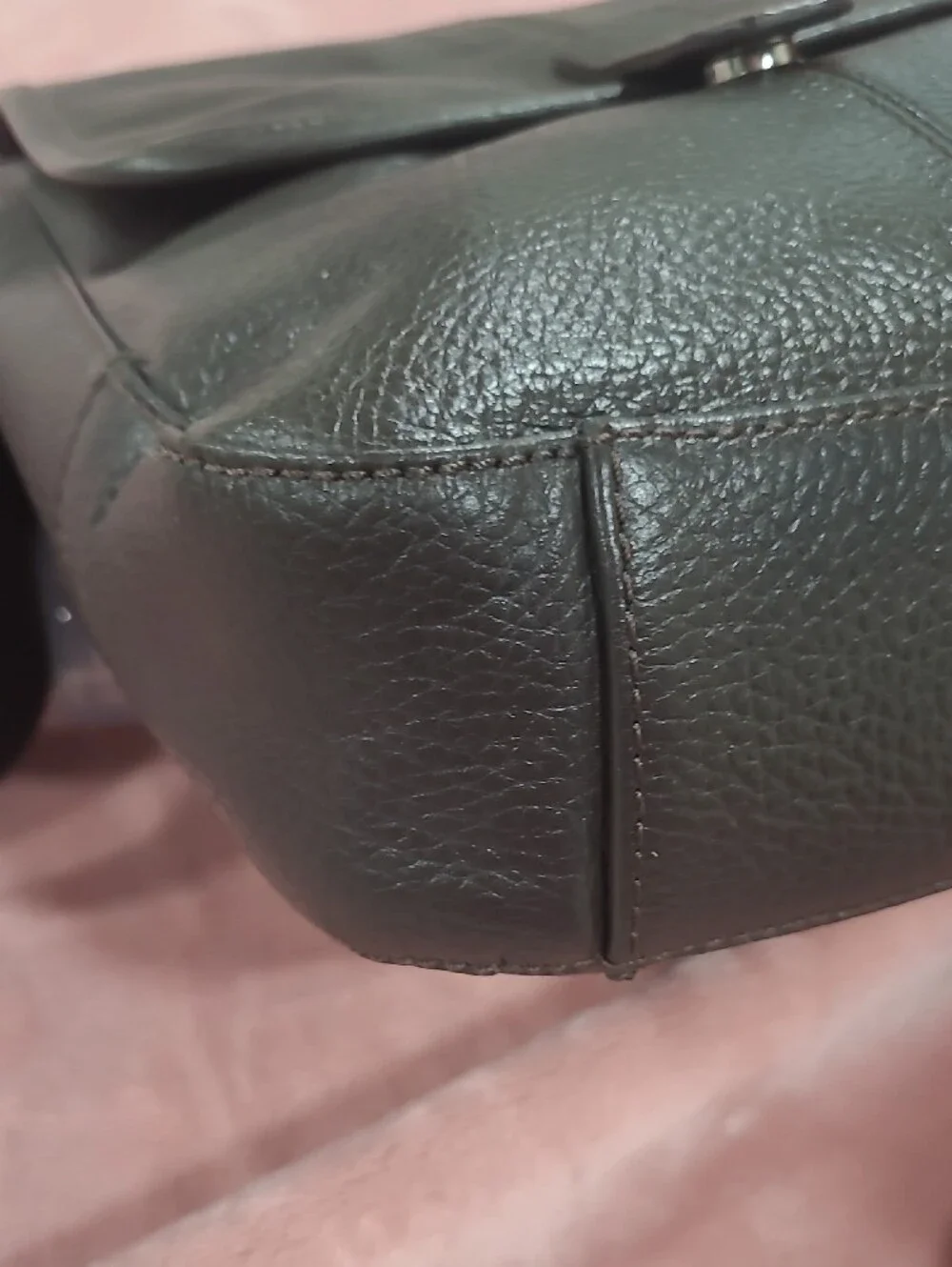 Cole Haan Wayland Classic Leather Messenger Bag - Brown